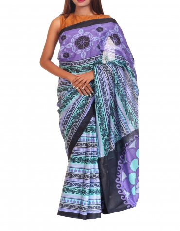 Geometric Print Sari